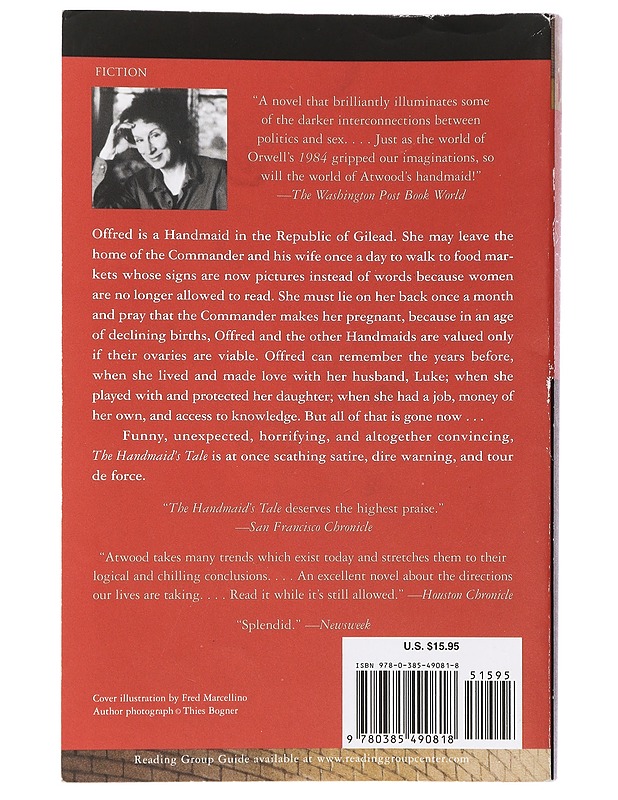 The handmaid's tale - Margaret Atwood - Fantasia- ja scifi - 10105411071 - 1