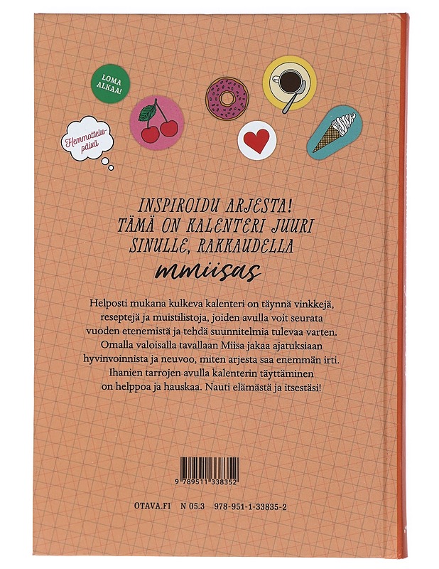 Inspiskalenteri by mmiisas - Rotola-Pukkila, Miisa - Tietokirjat ja oppaat - 10105411106 - 1