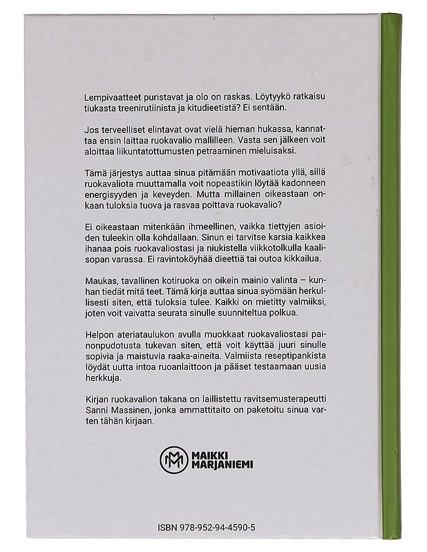 Kevenny keittiössä : 88 reseptiä rasvanpolttoon - Massinen, Sanni - Ruokakirjat - 10105411125 - 1