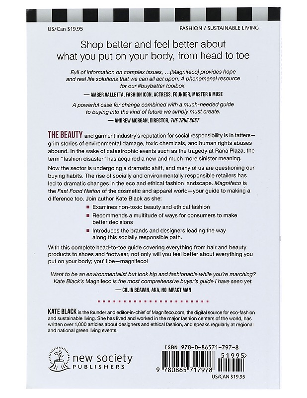 Magnifeco: Your head-to-toe guide to ethical fashion and non-toxic beauty - Kate Black - Tietokirjat ja oppaat - 10105411154 - 1