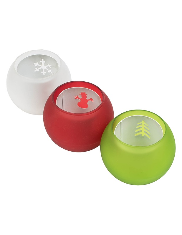 PARTYLITE tuikkulyhty, 3 kpl - Joulutuotteet - 10105411177 - 1