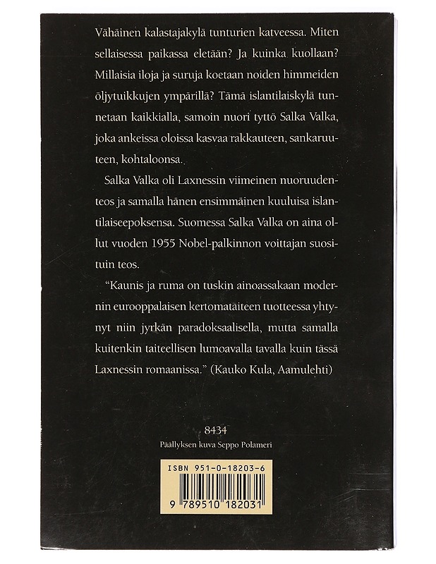 Salka Valka - Laxness, Halldór - Romaanit ja novellit - 10105411196 - 1