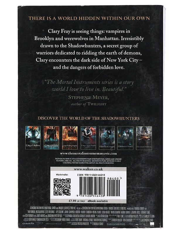 City of bones - Cassandra Clare - Romaanit ja novellit - 10105411199 - 1