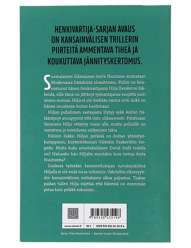 Henkivartija - Leena Lehtolainen - Jännitys ja dekkarit - 10105411204 - 1