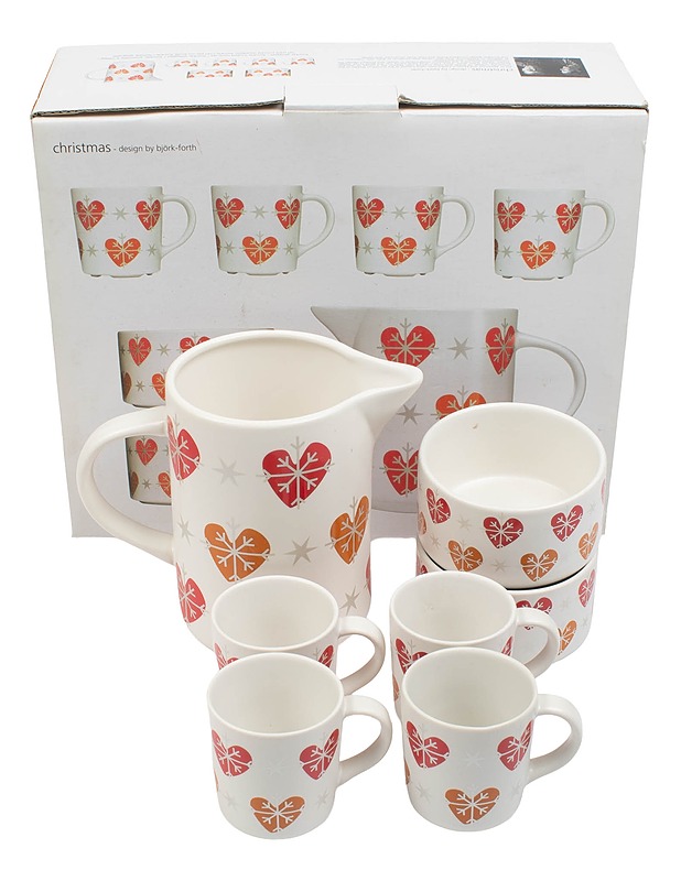 SAGAFORM Christmas glögisetti, 7 osaa - Joulutuotteet - 10105411207 - 0