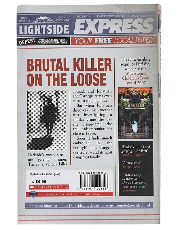 Lifeblood (Darkside) - Beeker, Tom - Jännitys ja dekkarit - 10105411210 - 1