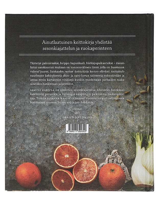 Satokauden ruokaa - Haavisto, Susanna - Ruokakirjat - 10105411235 - 1