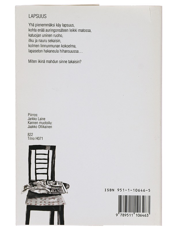 Oodi eiliselle sanomalehdelle : runoja - Jarkko Laine - Runot ja näytelmät - 10105411239 - 1