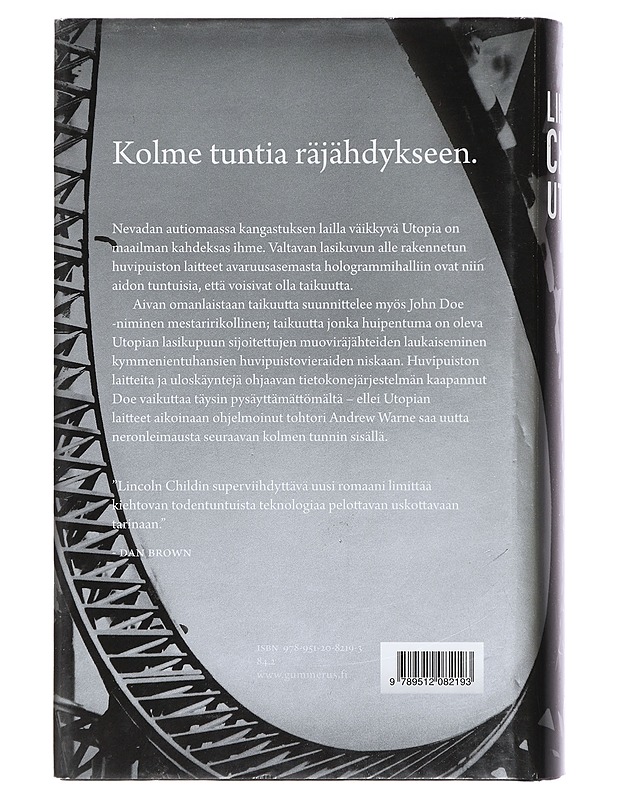 Utopia - Child, Lincoln - Jännitys ja dekkarit - 10105411240 - 1