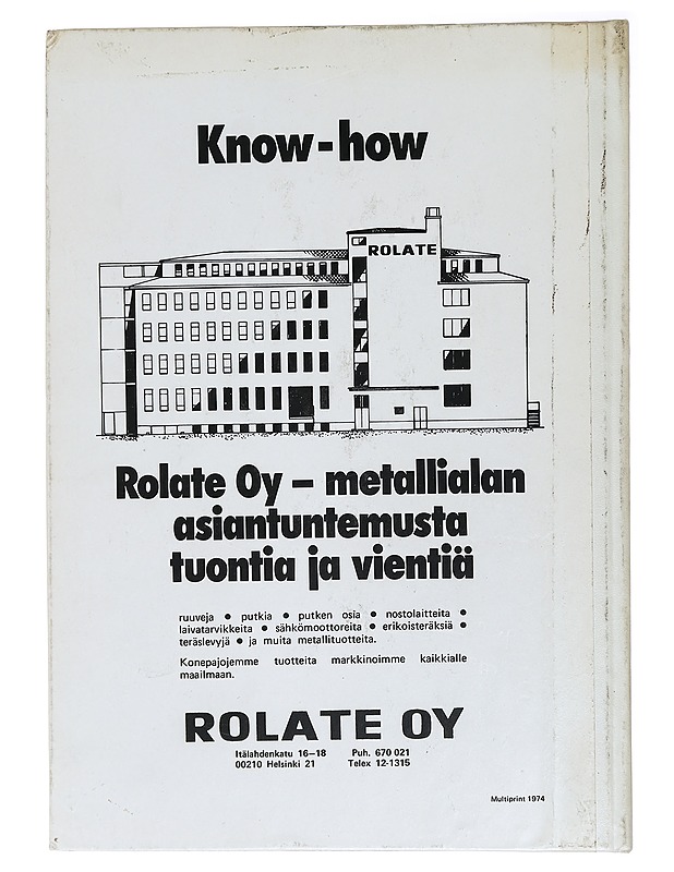 Suomen 1500 suurinta yritystä 1973 - Yritystieto Oy - Historiakirjat - 10105411253 - 1