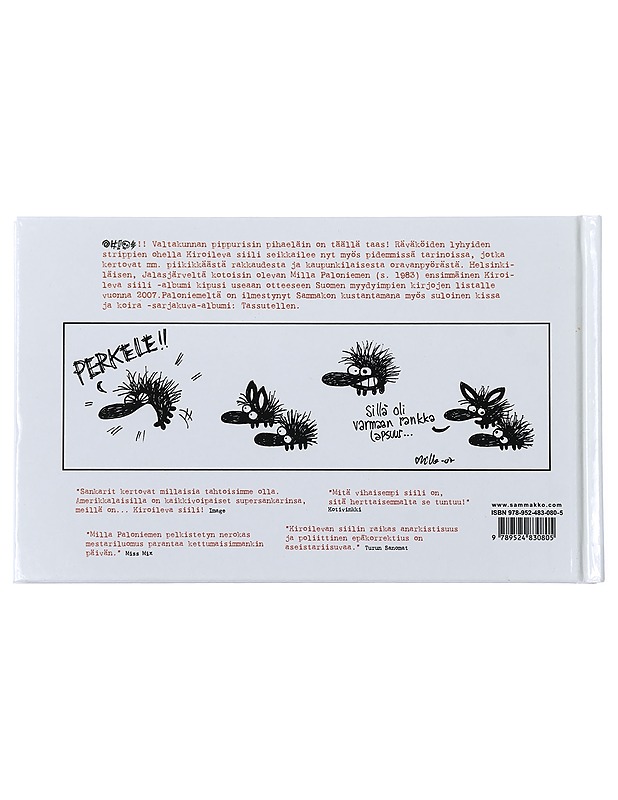 Kiroileva siili. 2 - Milla Paloniemi - Sarjakuvat - 10105411269 - 1