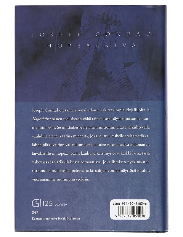 Hopealaiva - Conrad, Joseph - Romaanit ja novellit - 10105411271 - 1