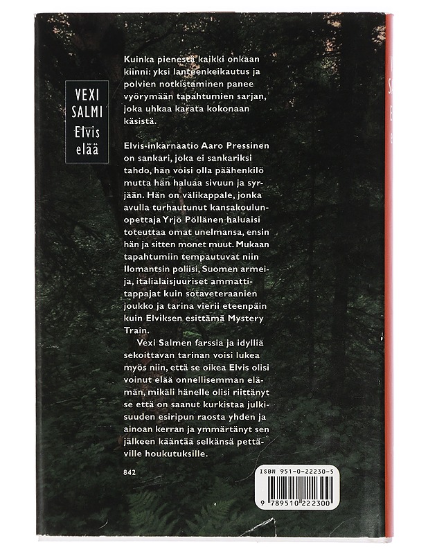 Elvis elää - Vexi Salmi - Romaanit ja novellit - 10105411275 - 1