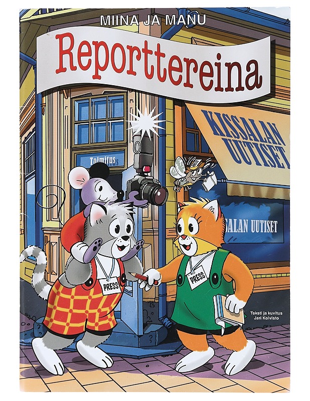Miina ja Manu reporttereina - Koivisto, Jari - Lastenkirjat - 10105411294 - 0