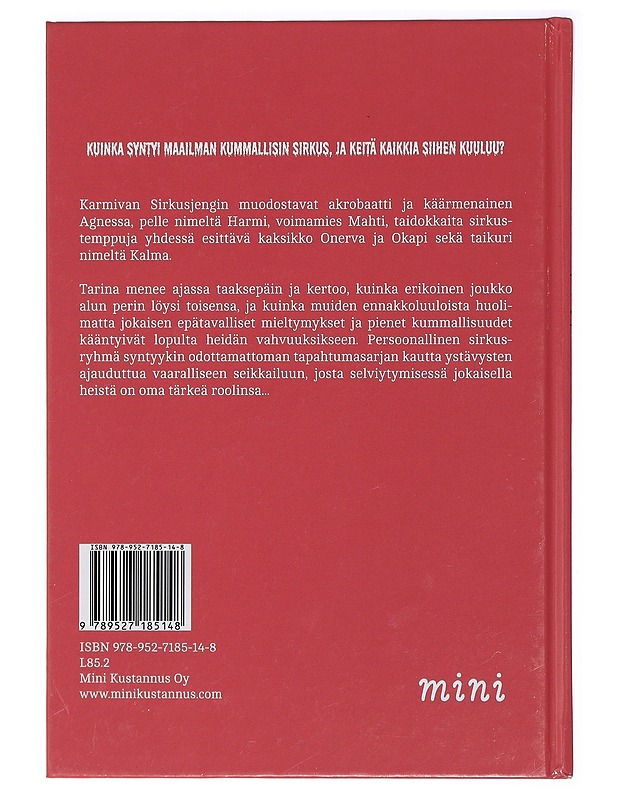 Karmiva sirkusjengi - Olkinuora, Susanna - Lastenkirjat - 10105411297 - 1