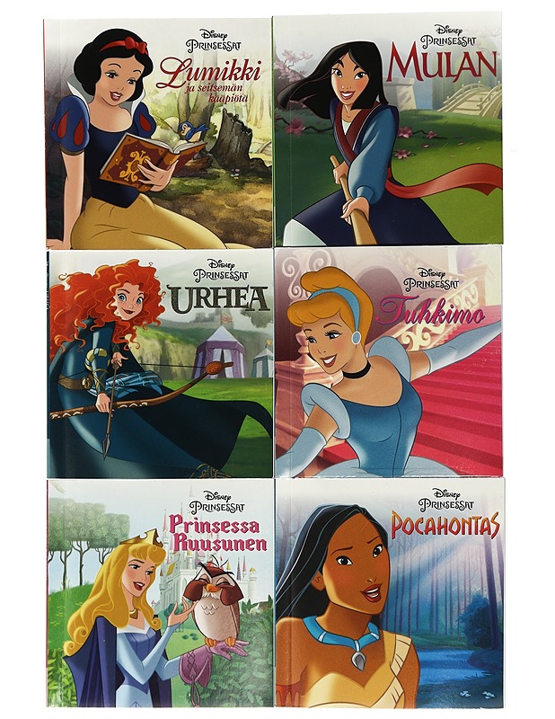 Disney minikirja, 6 kpl - Lastenkirjat - 10105411309 - 0