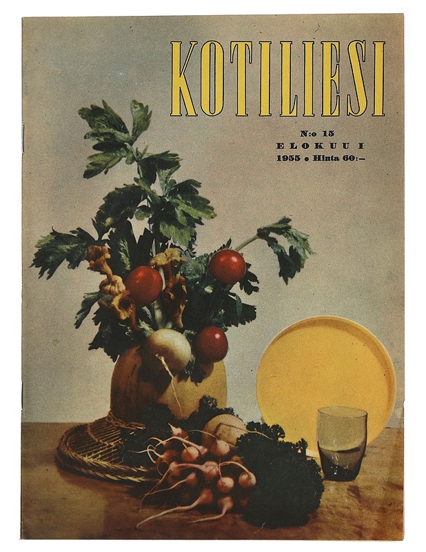 Kotiliesi No. 15 Elokuu 1955 - Harrastekirjat - 10105411345 - 0