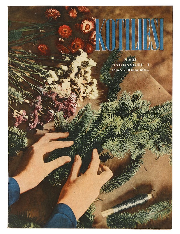 Kotiliesi No. 21 Marraskuu 1955 - Harrastekirjat - 10105411364 - 0