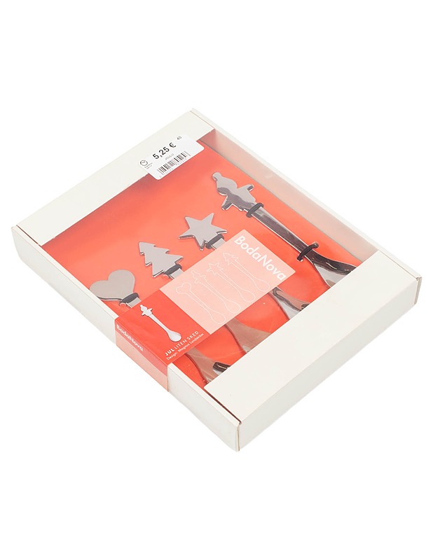 BODA NOVA Jul glögilusikka, 4 kpl - Joulutuotteet - 10105411367 - 0