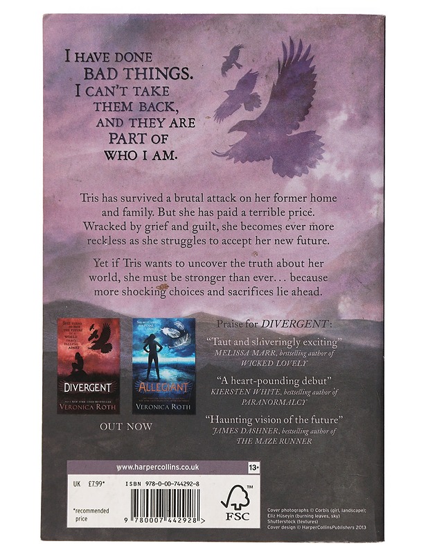 Insurgent - Veronica Roth - Fantasia- ja scifi - 10105411371 - 1