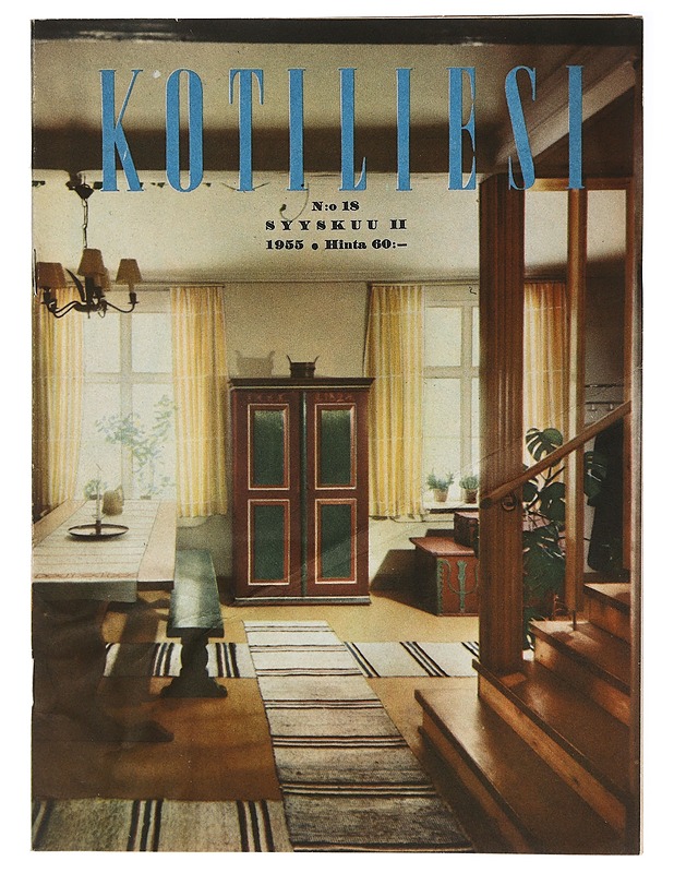 Kotiliesi No. 18 Syyskuu 1955 - Harrastekirjat - 10105411376 - 0