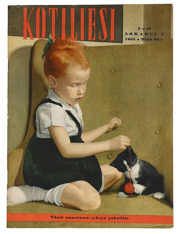 Kotiliesi No. 19 Lokakuu 1955 - Harrastekirjat - 10105411383 - 0