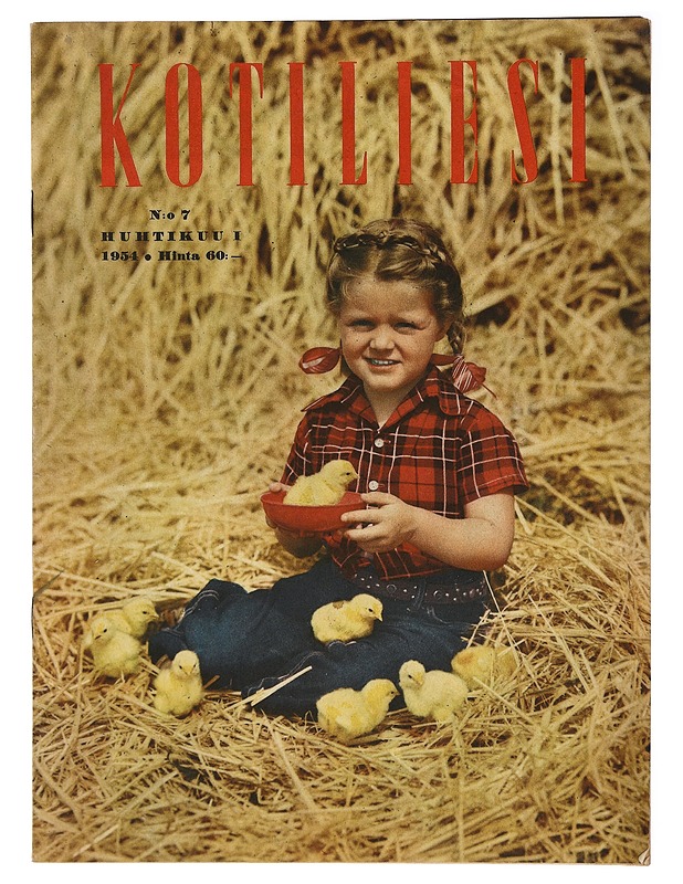 Kotiliesi No. 7 Huhtikuu 1954 - Harrastekirjat - 10105411386 - 0