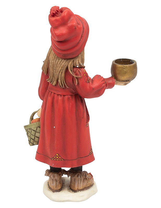 CANDY DESIGNS Tonttu kynttilänjalka - Joulutuotteet - 10105411387 - 2