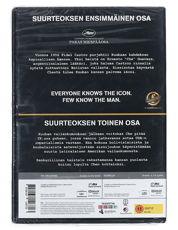 Che: osat 1 ja 2 - DVD - DVD-elokuvat - 10105411391 - 1