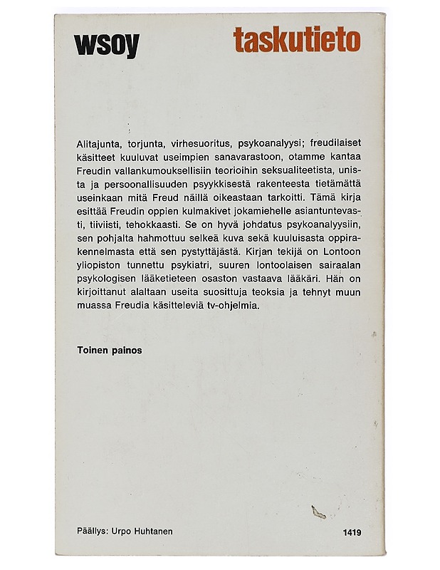 Mitä Freud todella sanoi - David Stafford Clark - Tietokirjat ja oppaat - 10105411403 - 1