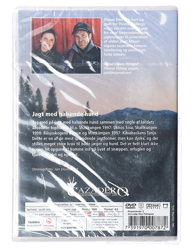 Jagt Med Halsende Hund - DVD - DVD-elokuvat - 10105411416 - 1