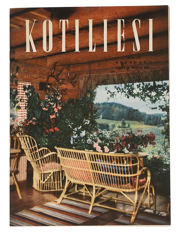 Kotiliesi No. 17 Syyskuu 1954 - Harrastekirjat - 10105411421 - 0