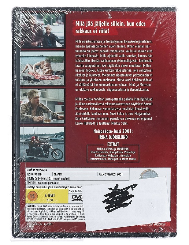 Minä ja Morrison - DVD - DVD-elokuvat - 10105411428 - 1