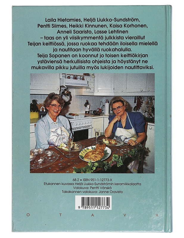Teijan keittiössä. Uusia makuja - Teija Sopanen - Ruokakirjat - 10105411442 - 1