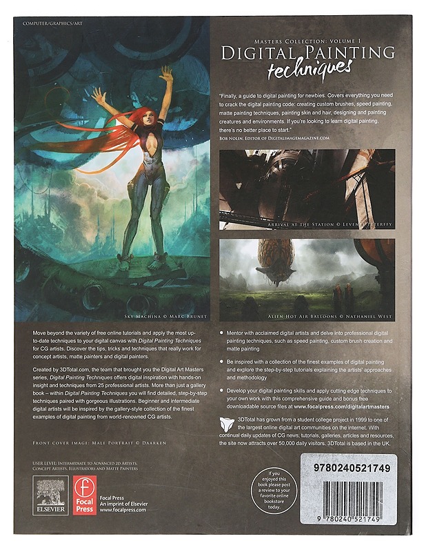 Masters Collection : Volume I, Digital Painting Techniques - Tom Greenway ja muut - Taide- ja kulttuurikirjat - 10105411463 - 1