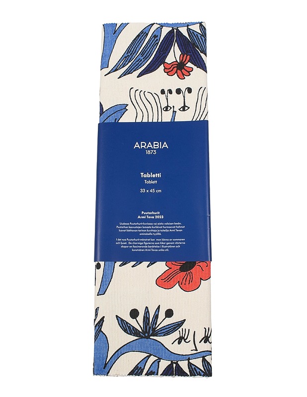 ARABIA Puutarhurit kangastabletti, 33x45 cm - Keittiötekstiilit - 10105411476 - 0