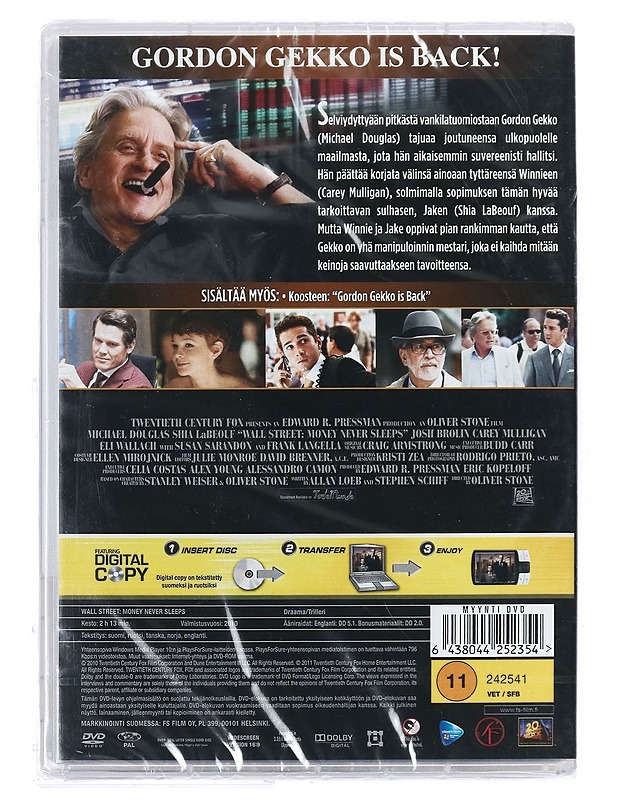 Wall Street - DVD - DVD-elokuvat - 10105411475 - 1