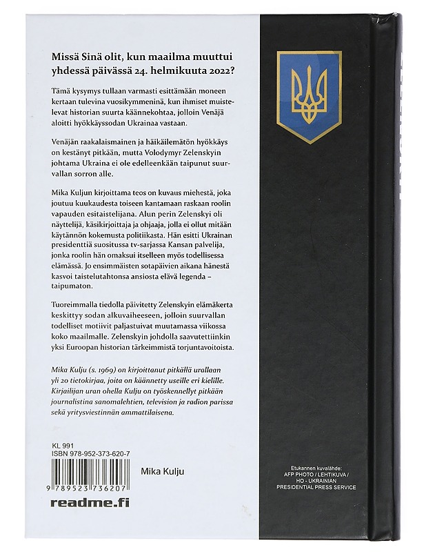 Volodymyr Zelenskyi : taipumaton - Mika Kulju - Elämäkerrat ja muistelmat - 10105411497 - 1