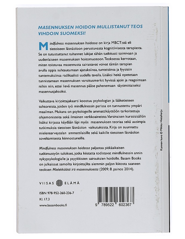 Mindfulness masennuksen hoidossa - Segal, Zindel V. ja muut - Tietokirjat ja oppaat - 10105411510 - 1