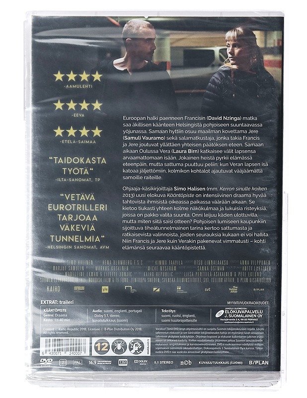 Kääntöpiste - DVD - DVD-elokuvat - 10105411511 - 1