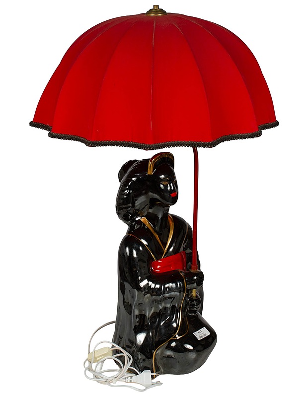 Geisha-figuuri pöytävalaisin - Valaisimet - 10105411595 - 0