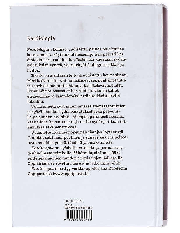 Kardiologia - Airaksinen, Juhani - Tietokirjat ja oppaat - 10105411599 - 1