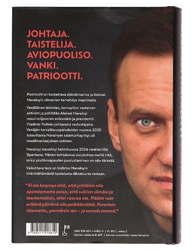 Patriootti : muistelmat - Navalnyi, Aleksei - Elämäkerrat ja muistelmat - 10105411619 - 1
