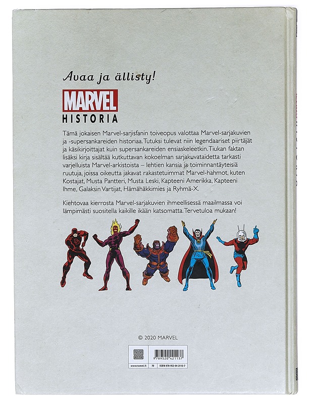 Marvel historia : sarjakuvien tarina - Hartley, Ned - Sarjakuvat - 10105411634 - 1