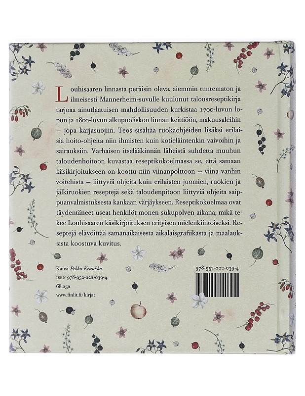 Louhisaaren linnan talousreseptit : (n. 1770-1850) - Kuurne, Jouni - Historiakirjat - 10105411652 - 1