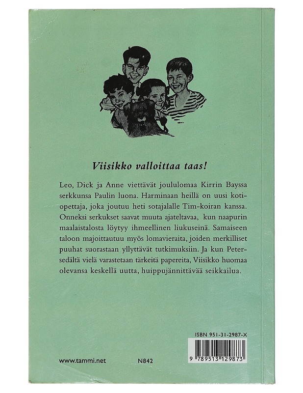 Viisikon uudet seikkailut - Blyton, Enid - Lastenkirjat - 10105411669 - 1