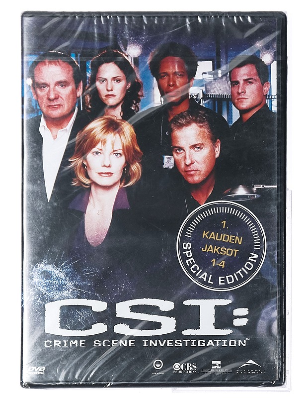 CSI: Kausi 1, jaksot 1-4 - DVD - DVD-elokuvat - 10105411713 - 0