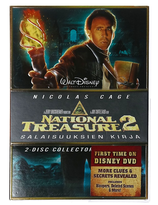National Treasure 2: Salaisuuksien Kirja - DVD - DVD-elokuvat - 10105411723 - 0
