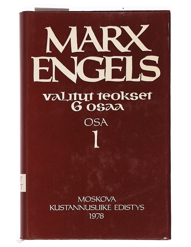 Marx, Karl & Engels, Friedrich : Valitut teokset 1-6 - Historiakirjat - 10105411747 - 0