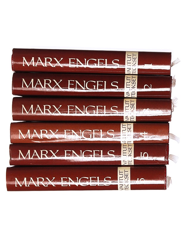 Marx, Karl & Engels, Friedrich : Valitut teokset 1-6 - Historiakirjat - 10105411747 - 2